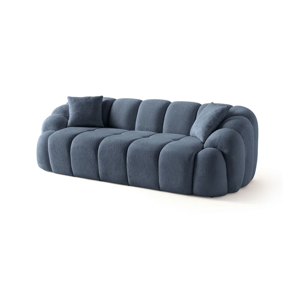 3-seters sofa Atelier Del Sofa Octavio (233 x 70 x 80 cm) Marineblå v:6191678 3-seters sofa Atelier Del Sofa Octavio (233 x 70 x 80 cm) Marineblå v:6191678