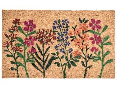 Dørmatte TEKKONA Naturlig 40 x 60 cm Blomst Kokosfiber v:203725 Dørmatte TEKKONA Naturlig 40 x 60 cm Blomst Kokosfiber v:203725