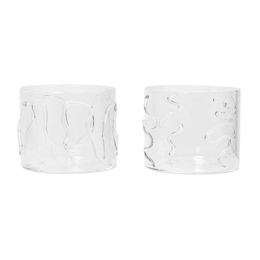Doodle drikkeglass low 2-pakning v:4325353