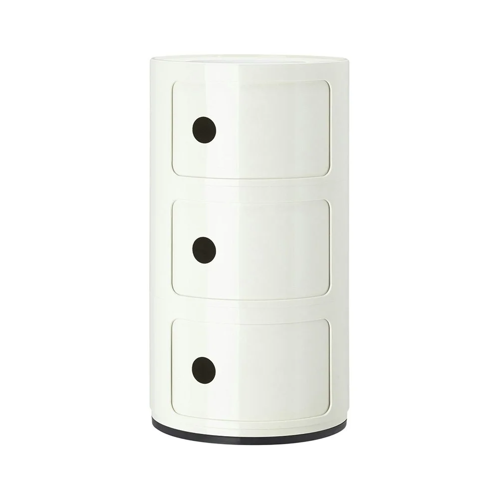 Componibili Classic Oppbevaring med 3 Rom, Hvit v:4646605 Componibili Classic Oppbevaring med 3 Rom, Hvit v:4646605