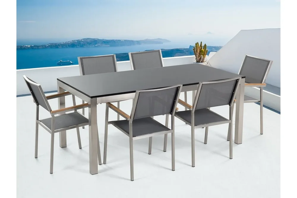 Grosseto Hagemøbel 1 Bord + 6 Stoler v:3322960