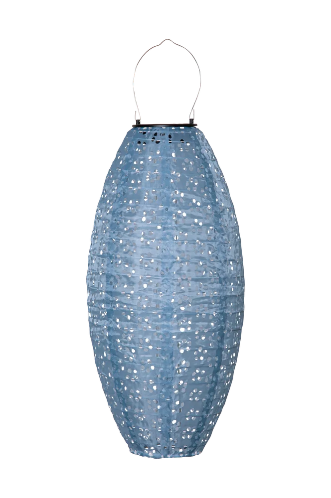 Solcelledekorasjon Festa 40 cm – Blå – Belysning | m v:2727843