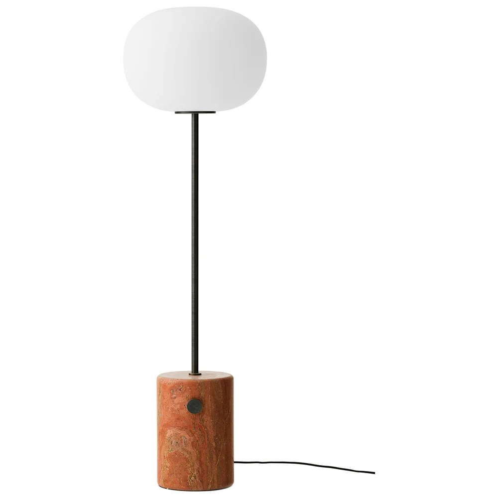 JWDA Gulvlampe, Red Travertine / Bronze Brass v:5607644