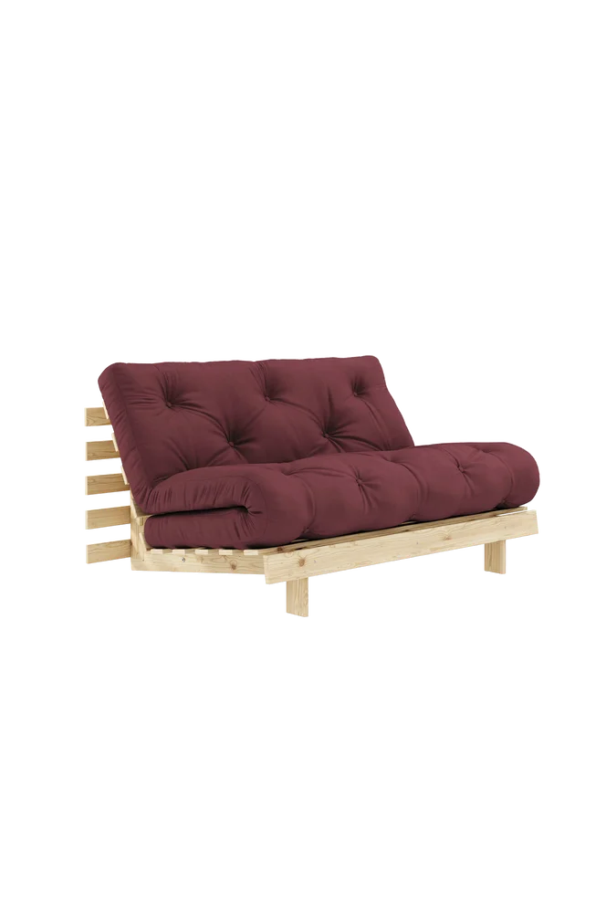 Sovesofa Roots 140 Rå Base - Rød m v:6904400