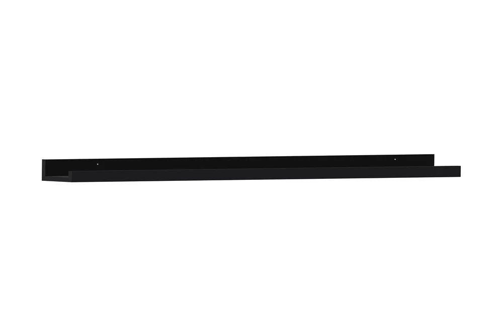 Black Shelf Bildehylle MDF 110 cm v:8938498 Black Shelf Bildehylle MDF 110 cm v:8938498