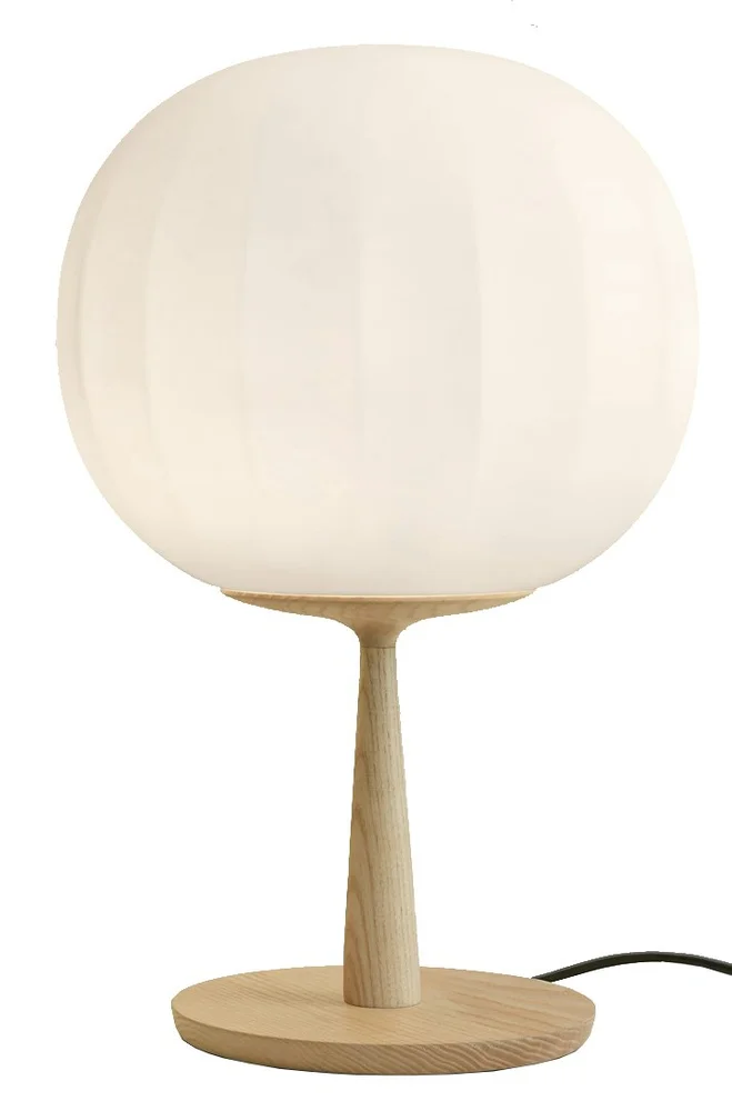 Lita Bordlampe 30 cm, Ask / Opalglass v:8188595 Lita Bordlampe 30 cm, Ask / Opalglass v:8188595
