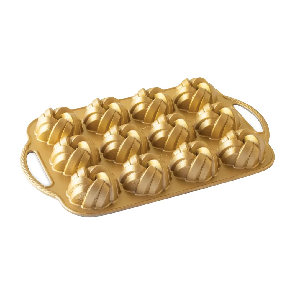 Nordic Ware 75th Anniversary Braided Bundt kakeform v:3340824 Nordic Ware 75th Anniversary Braided Bundt kakeform v:3340824