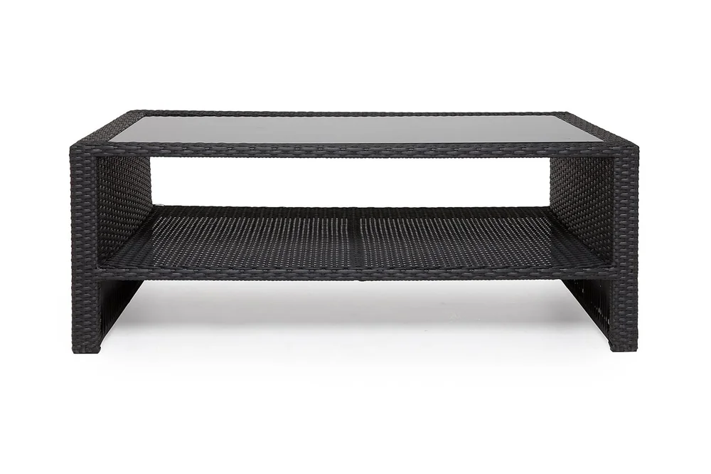 Bord Wisconsin 110 cm Kunstrotting/Svart v:8322675