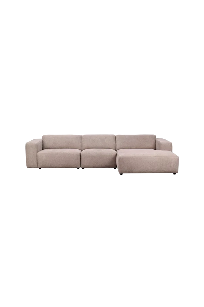 Sofa Willard, 4-seter med sjeselong til høyre – Beige m v:5697137 Sofa Willard, 4-seter med sjeselong til høyre – Beige m v:5697137