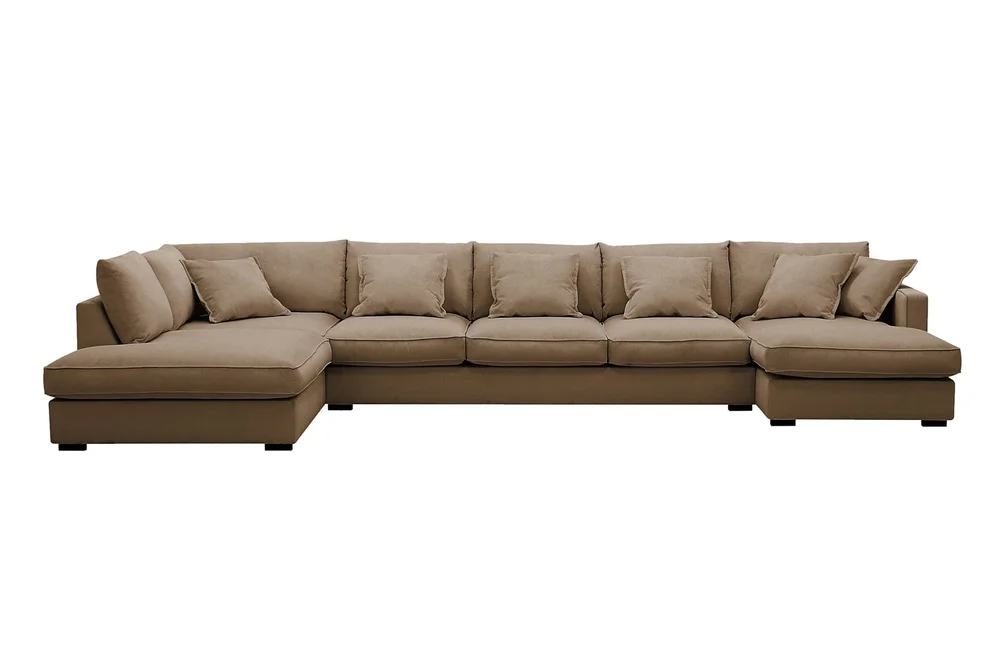 Rossita Lyx 6-seters venstrevendt U-formet ekstra dyp sofa med divan og sjeselong i manchester v:8039664 Rossita Lyx 6-seters venstrevendt U-formet ekstra dyp sofa med divan og sjeselong i manchester v:8039664