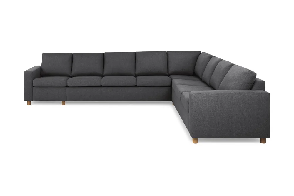 Crazy 7-seters Vendbar L-formet XX-Large Hjørnesofa i Stoff v:9308615 Crazy 7-seters Vendbar L-formet XX-Large Hjørnesofa i Stoff v:9308615