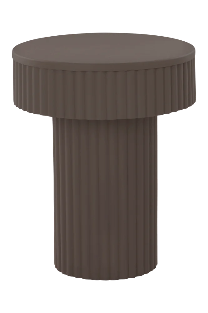 WINTON sidebord ø 36 cm - Brun m v:926678