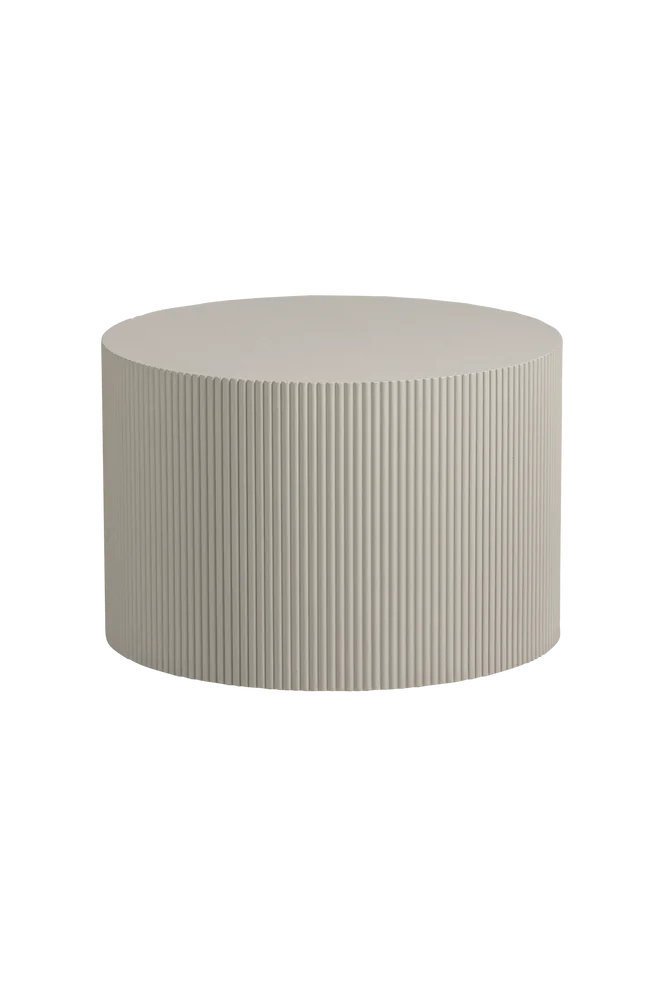 Rundt sidebord svart Sanne – Beige m v:6010481 Rundt sidebord svart Sanne – Beige m v:6010481