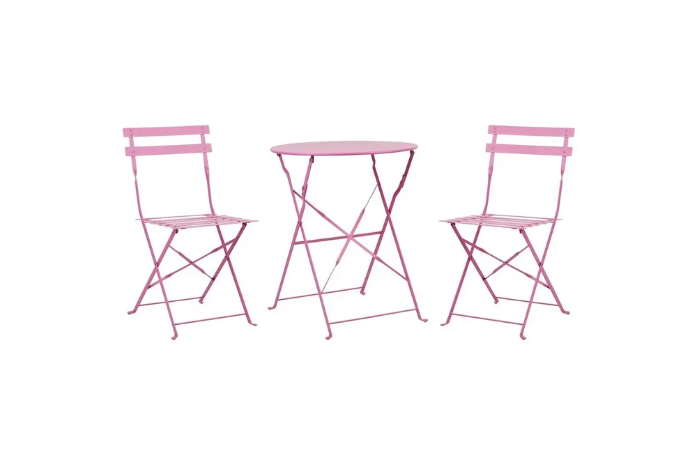 Cafeset Beliani Fiori Blå Pink v:4766900 Cafeset Beliani Fiori Blå Pink v:4766900