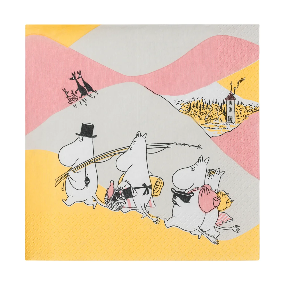 Mummi serviett Familiekos 33x33 cm 20-pk v:1840994