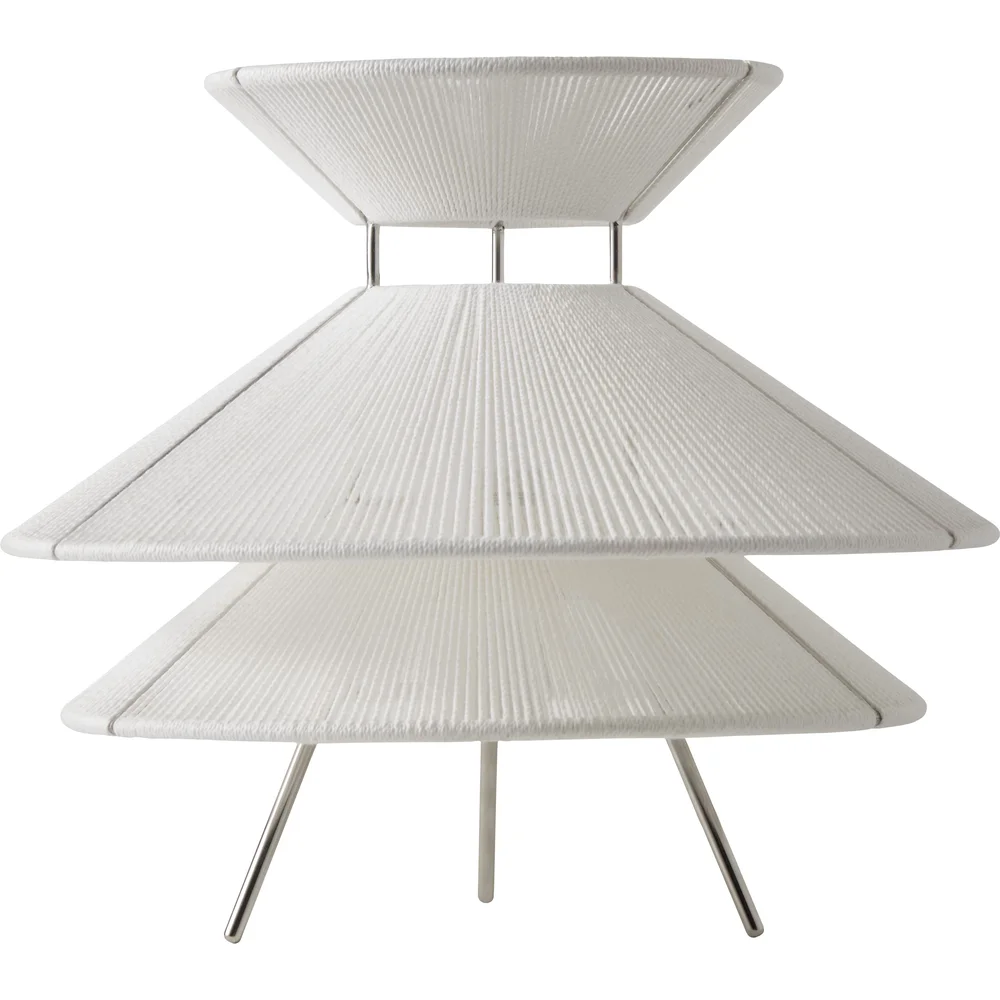 Kiku Bordlampe 35,5 cm, Hvit v:4256563