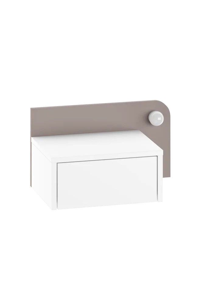 Nattbord Dotta – Hvit m v:996782 Nattbord Dotta – Hvit m v:996782
